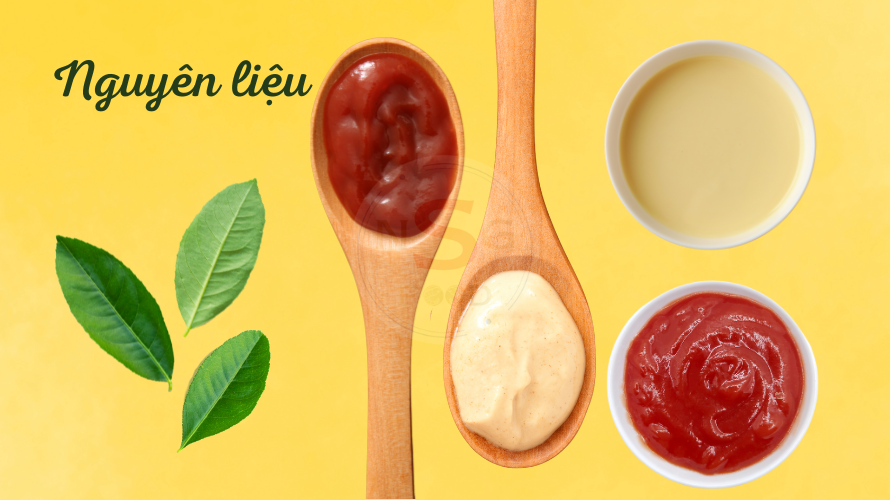 4. Công thức làm sốt mayonnaise chua ngọt