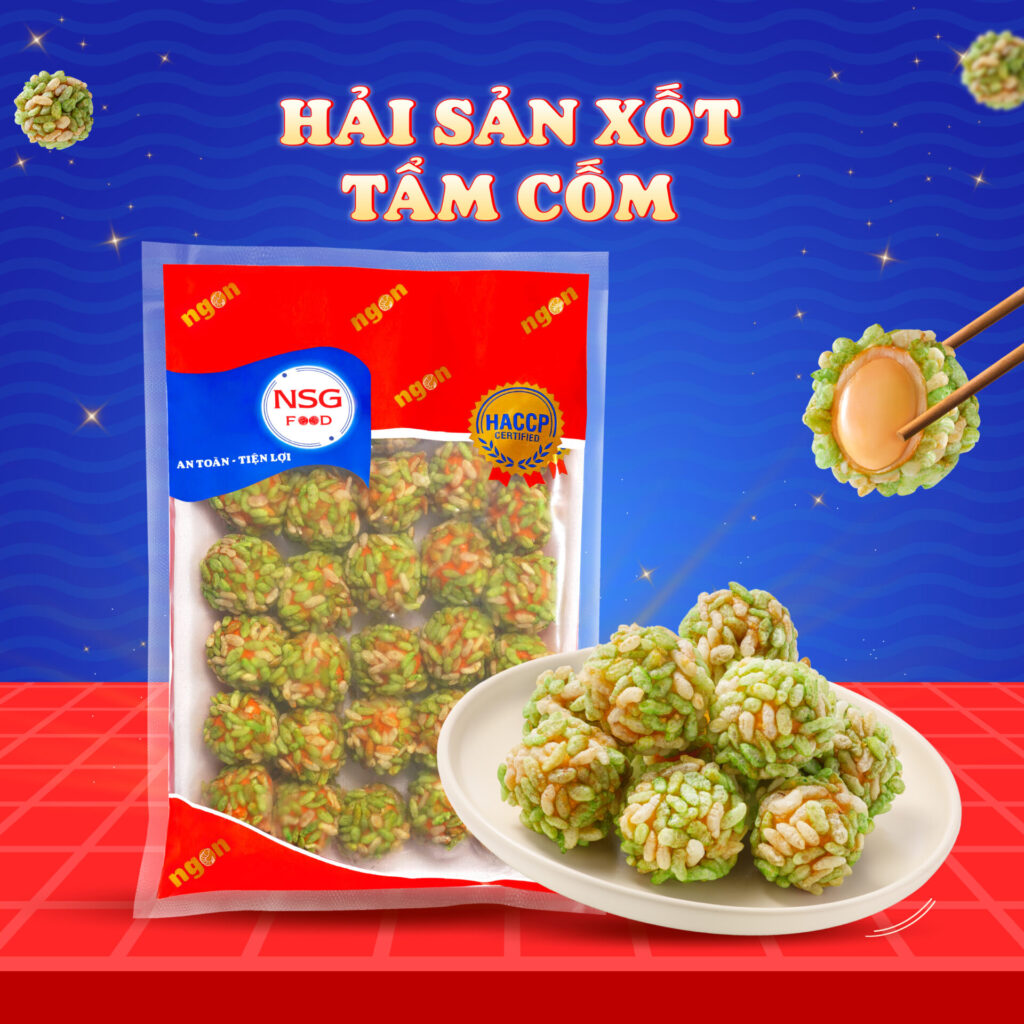 Hải Sản Xốt Tẩm Cốm